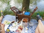 Und jetzt: EInfach das Picknick mit Ausblick genießen