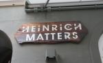 Heinrich Matters Schild