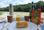 Isarpicknick ausblick