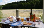 isarpicknick gedecktertisch