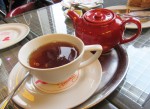 Tee im Kännchen im Café Münchner Freiheit 