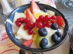 Café Münchner Freiheit: Joghurt mit Obst