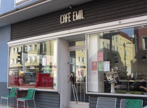 Außenansicht Café Emil