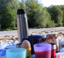 Mhhh - Frühstück an der Isar  