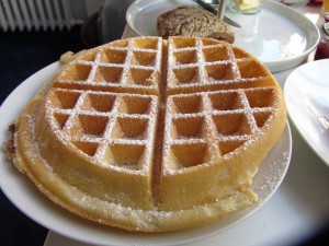 Heiße Waffeln